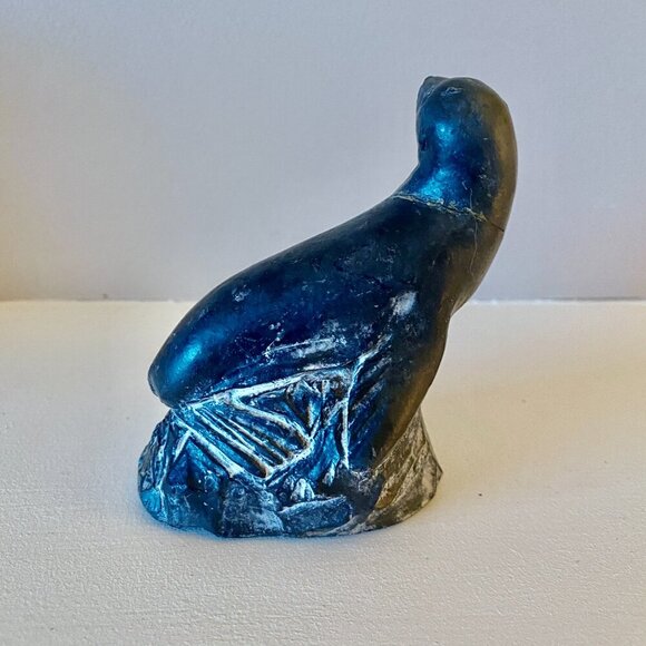 3 For $25 Vintage Canadiana Seal Stonework Carving - Picture 3 of 6